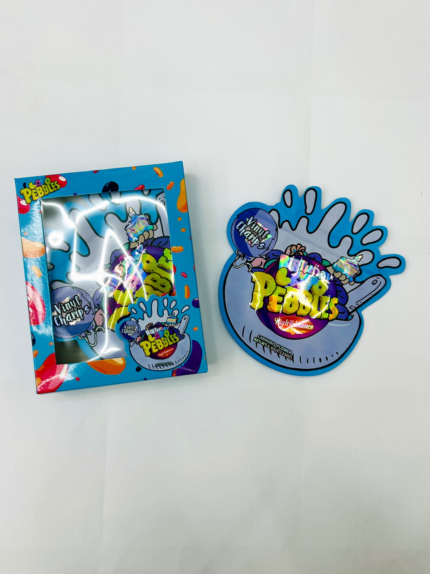 Birthday Lato Pebbles Mylar Bag 3.5grams