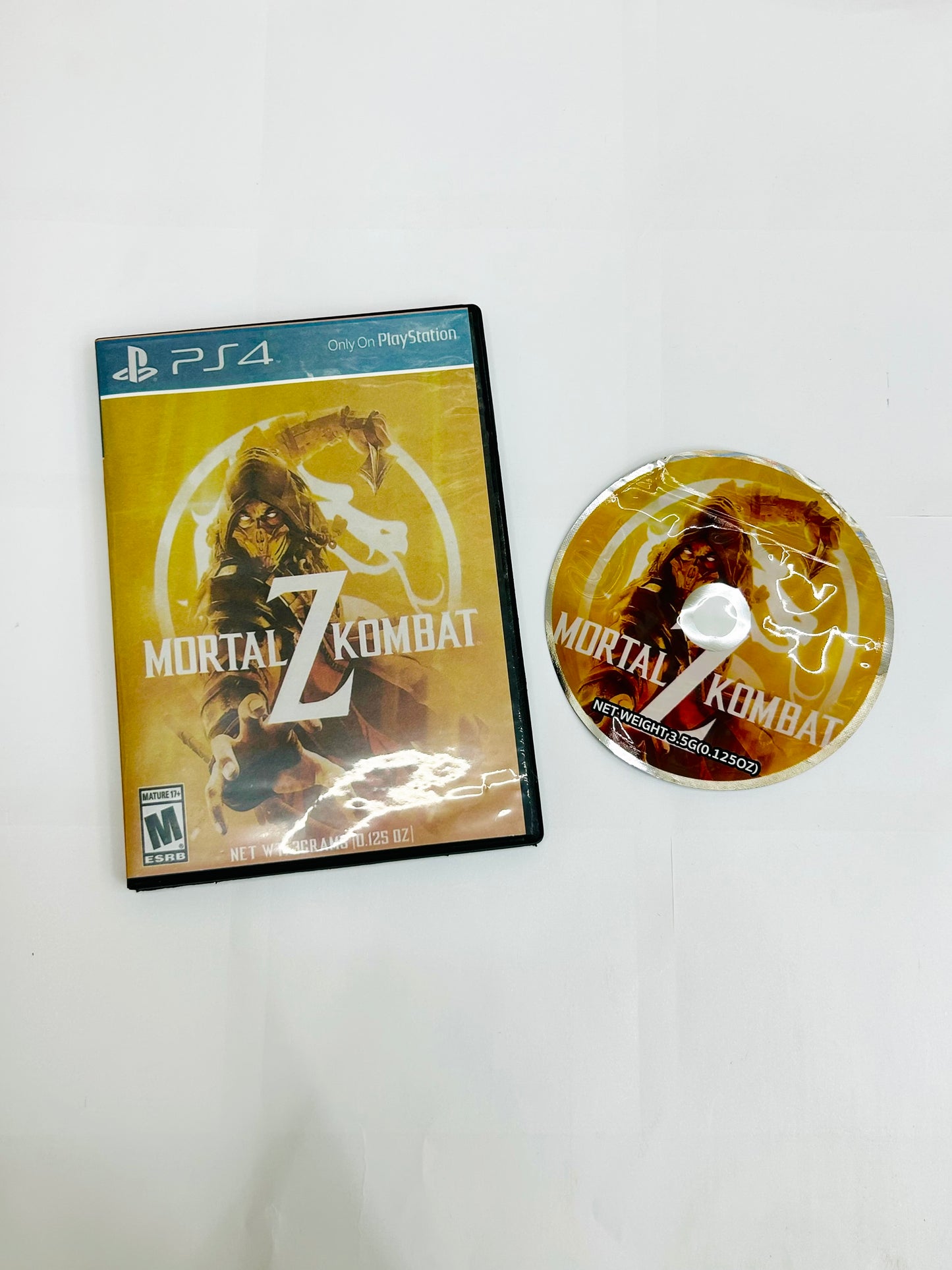 Mortal Z Combat CD Cases with Mylar Bags 3.5g