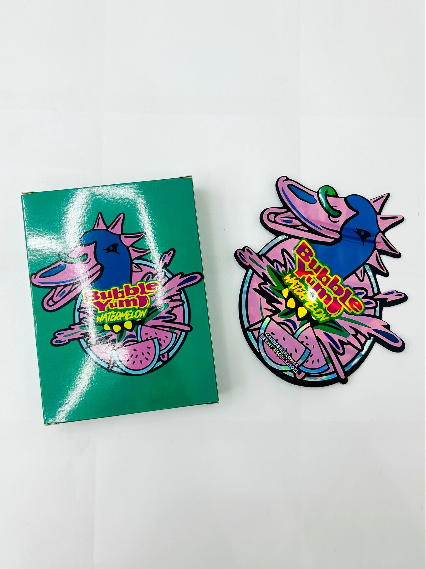 Bubble Yumz (Watermelon) Mylar Bag 3.5grams