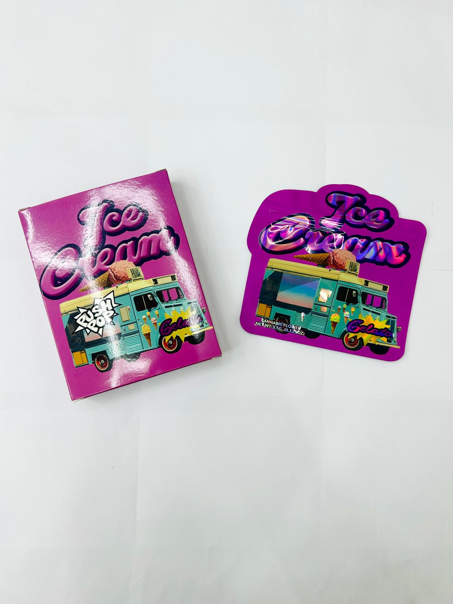 Ice Cream Mylar Bag 3.5grams