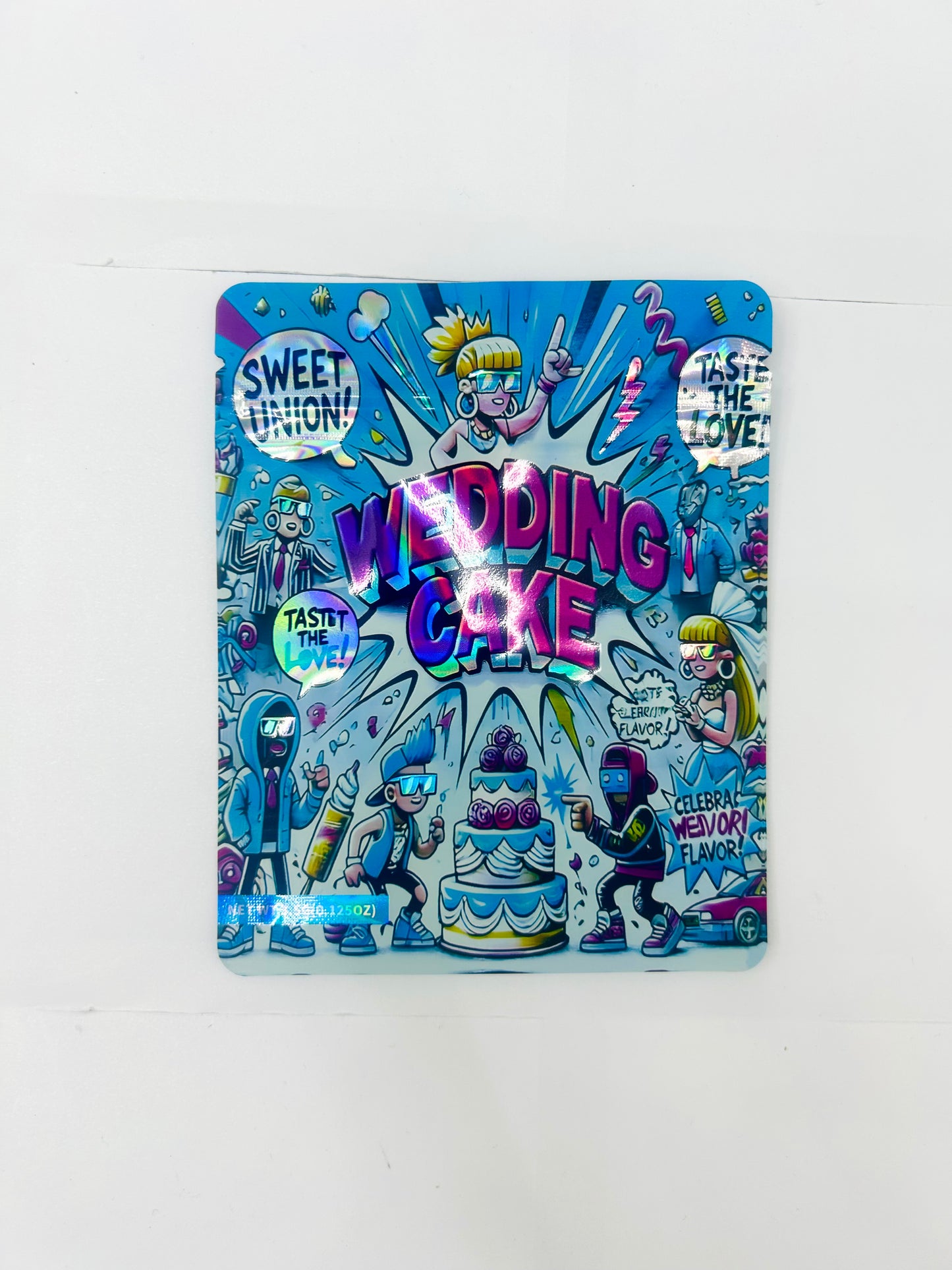 Wedding Cake Mylar Bag 3.5grams
