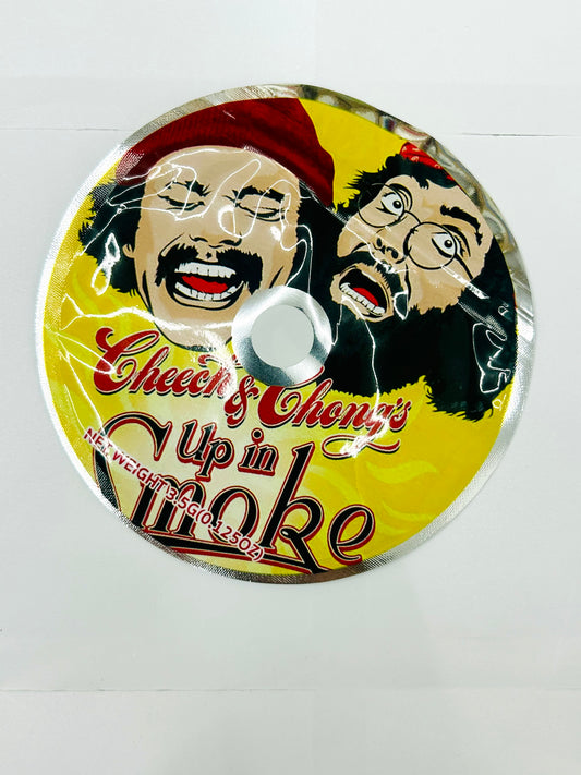Cheech & Chong's Up in Smoke CD Cases with Mylar Bags 3.5g
