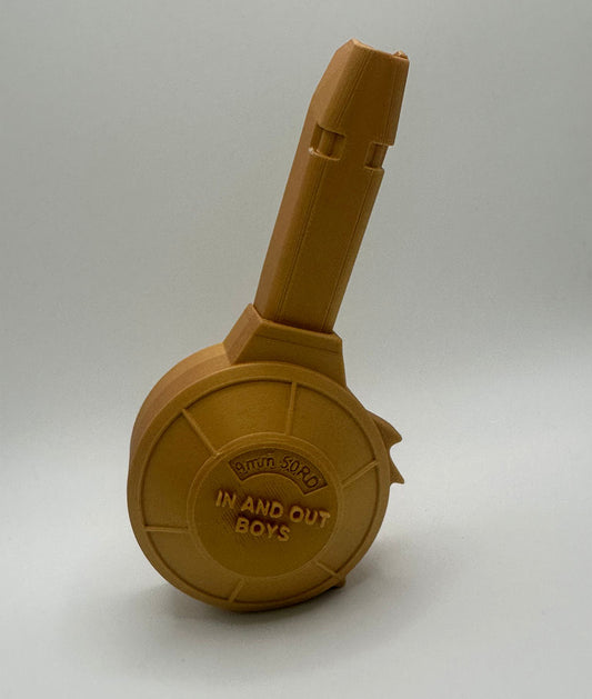 50 round drum 3.5 container and lighter holder