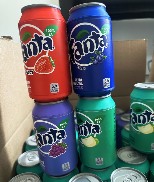 Fanta soda cans 3.5