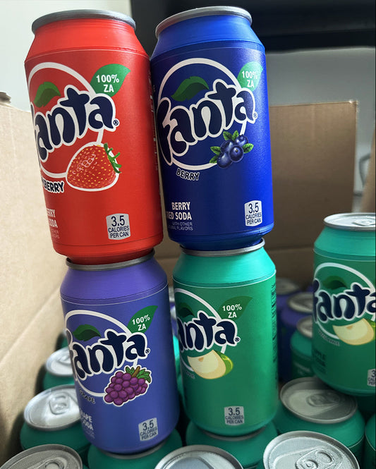 Fanta soda cans 3.5