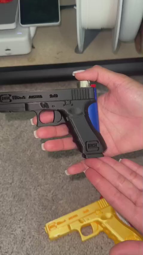 Glock 19 lighter holder