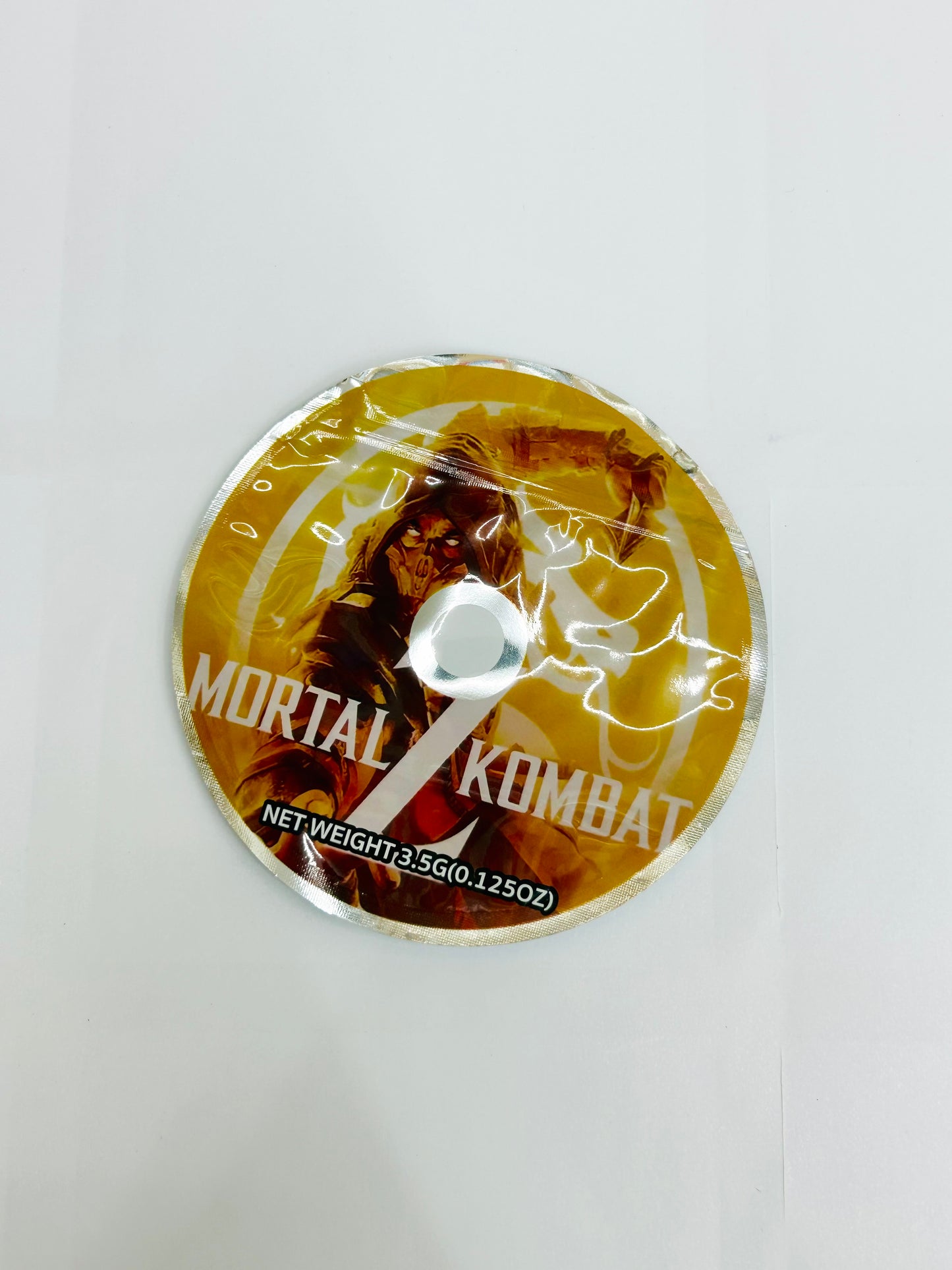 Mortal Z Combat CD Cases with Mylar Bags 3.5g