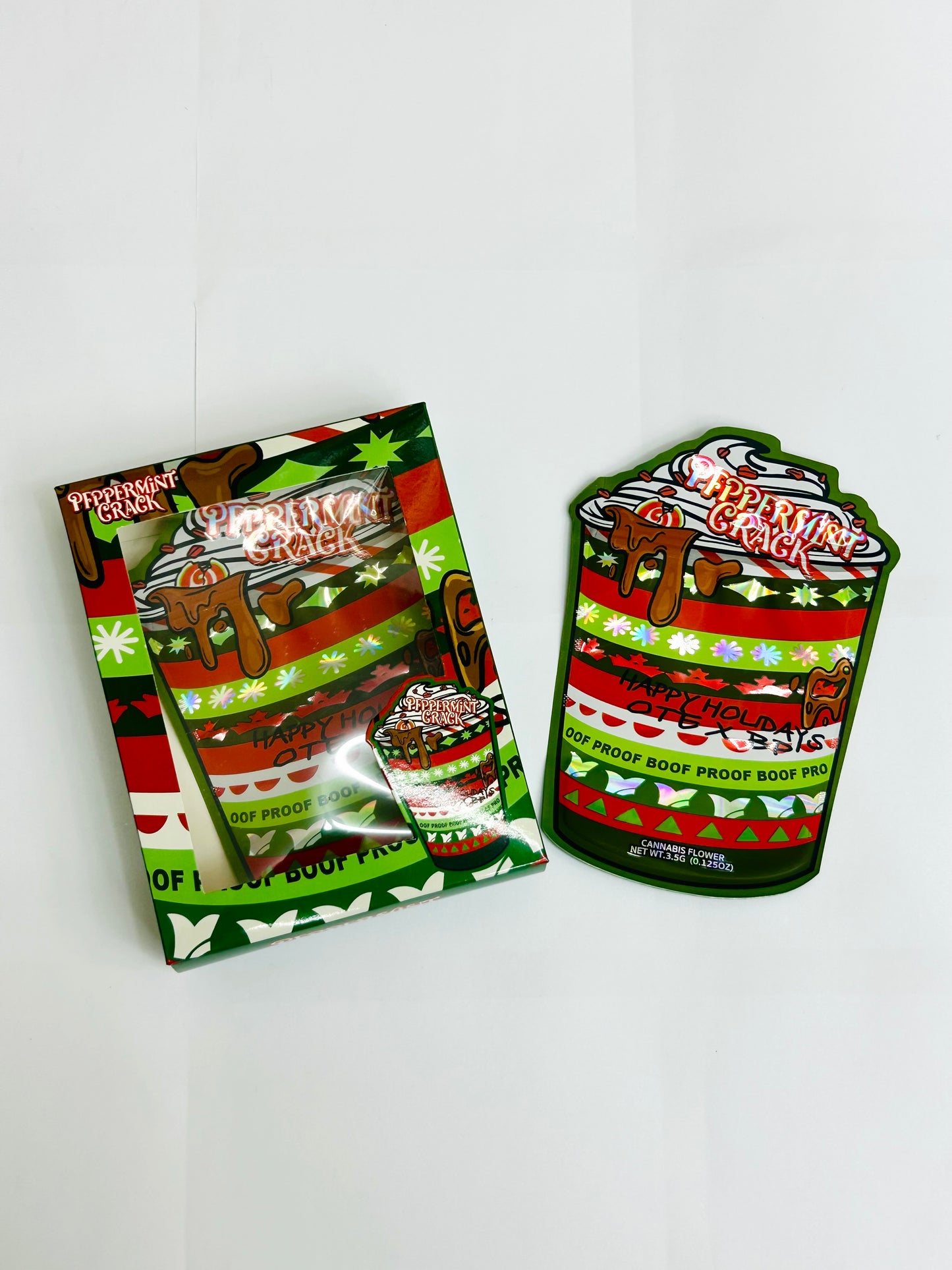 Pfppermint Crack Mylar Bag 3.5grams