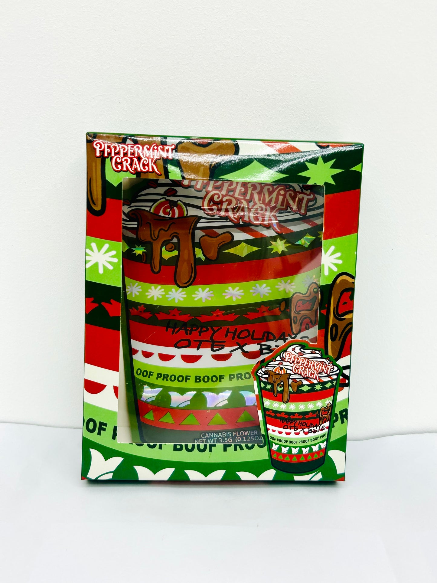 Pfppermint Crack Mylar Bag 3.5grams