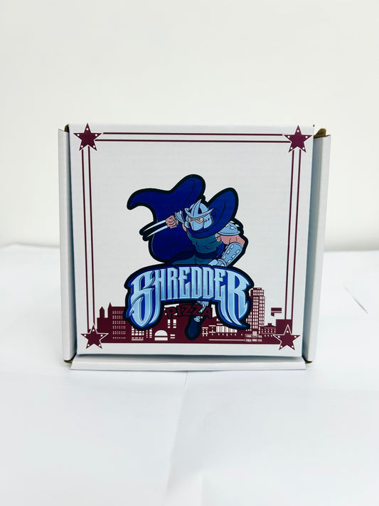 Shredder Pizza Mylar Bag and Box 3.5grams