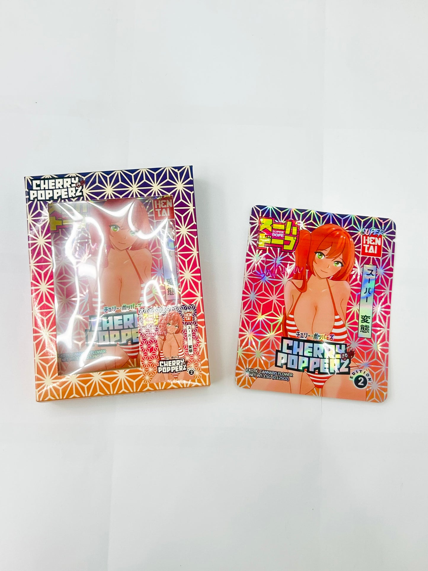 Cherry Popperz Mylar Bag 3.5grams