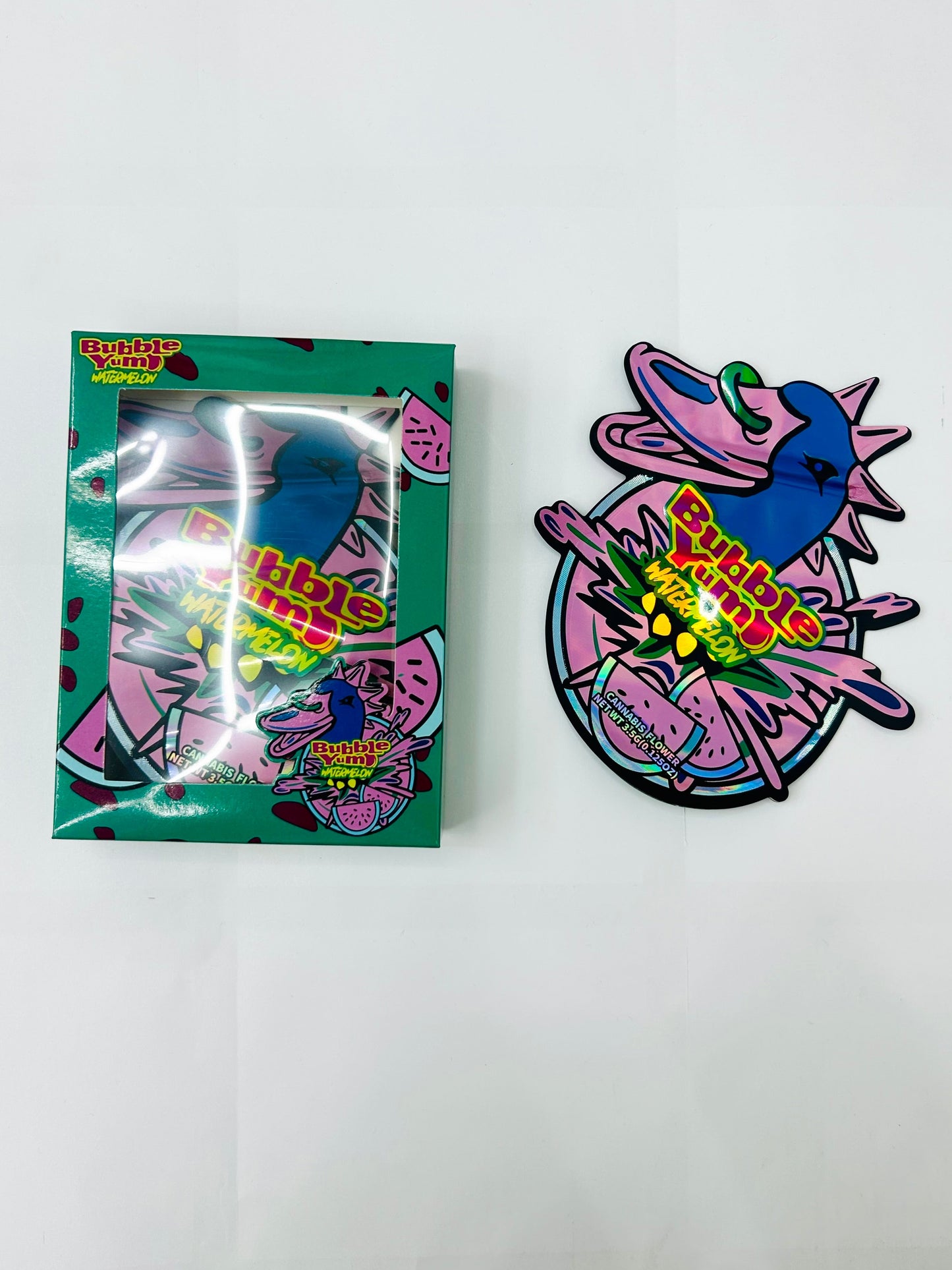 Bubble Yumz (Watermelon) Mylar Bag 3.5grams
