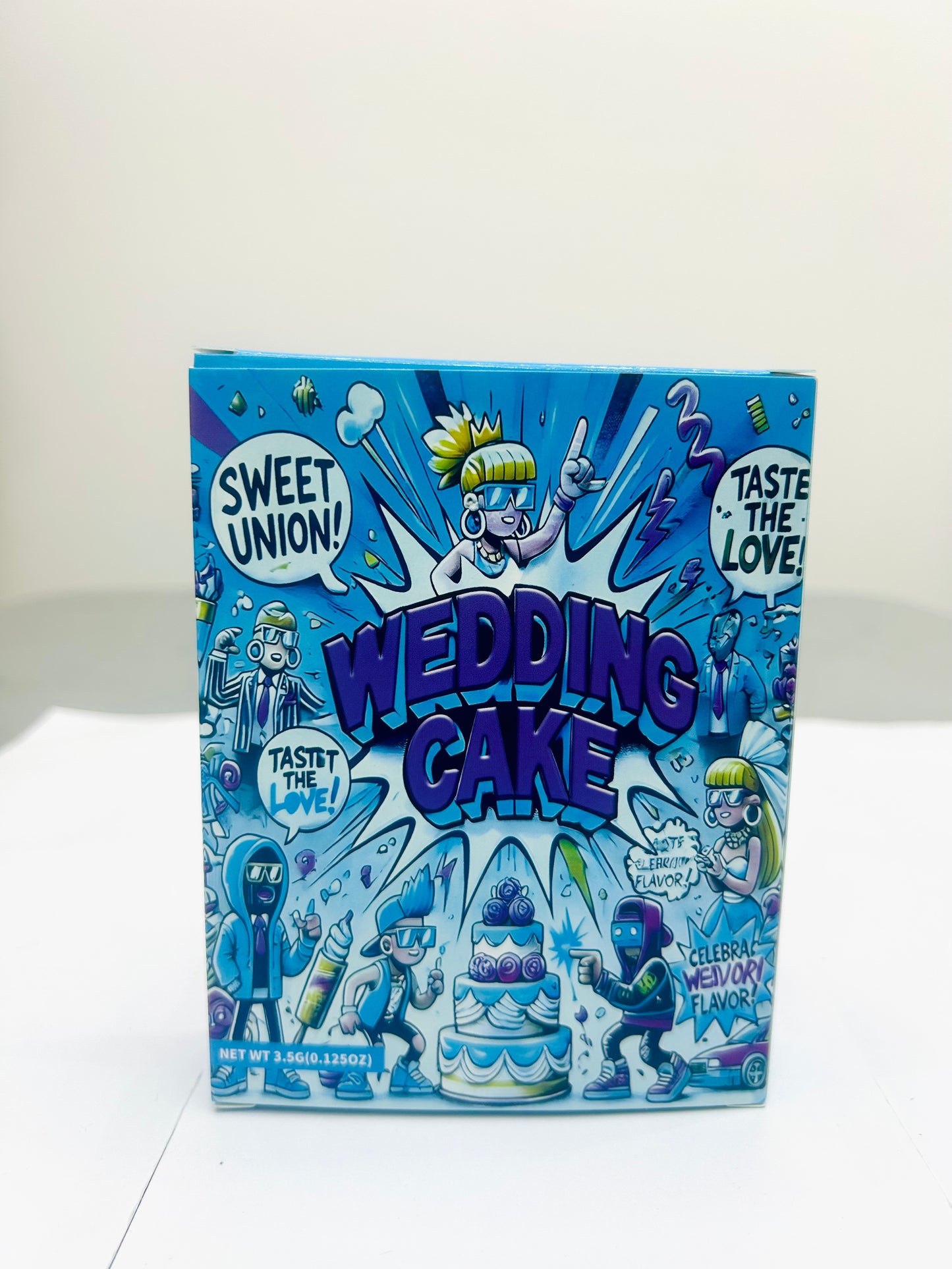 Wedding Cake Mylar Bag 3.5grams