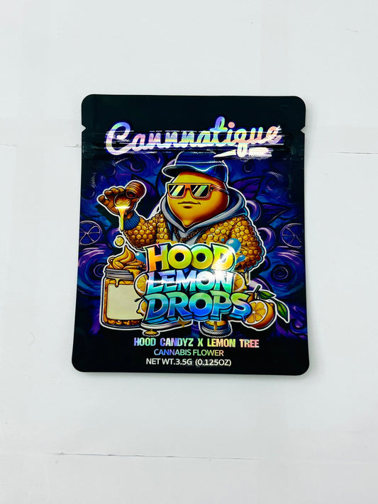 Hood Lemon Drops Mylar Bag 3.5grams