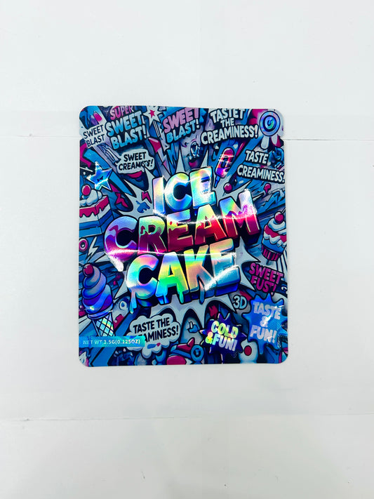 Ice Cream Cake Mylar Bag 3.5grams
