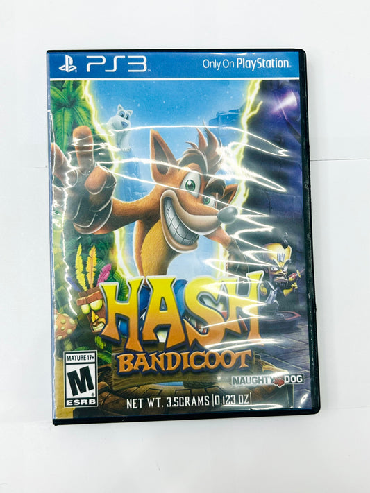Hash Bandicoot CD Cases with Mylar Bags 3.5g