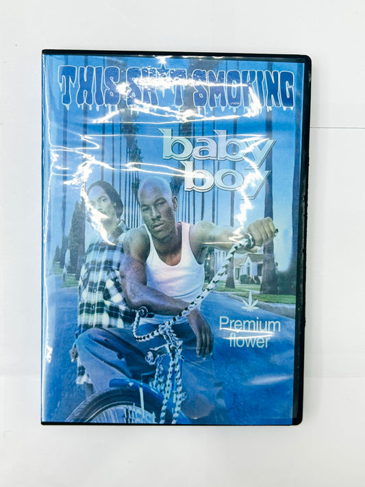 This Shit Smoking Baby Boy CD Cases with Mylar Bags 3.5g