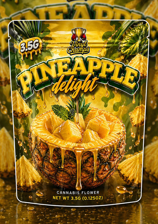 Pineapple Delight Mylar bags 3.5g